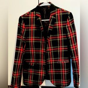 Vintage Women’s Plaid Blazer